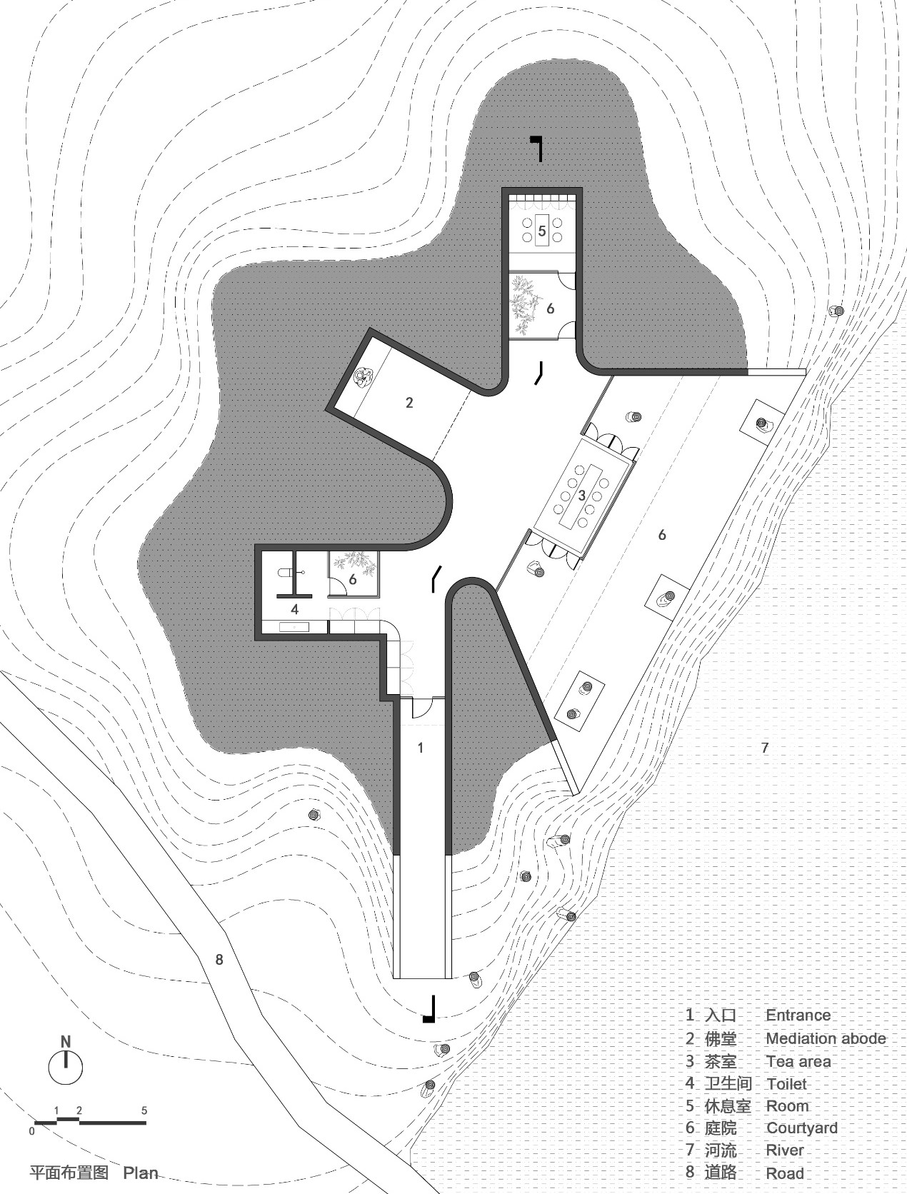 佛系新中式建筑，河北水岸佛堂！