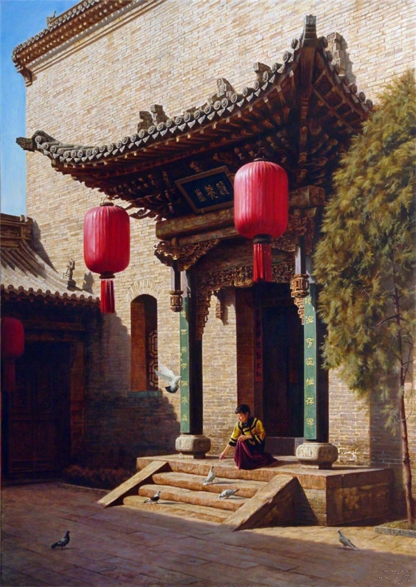 中式建筑，中國(guó)傳統(tǒng)老宅院