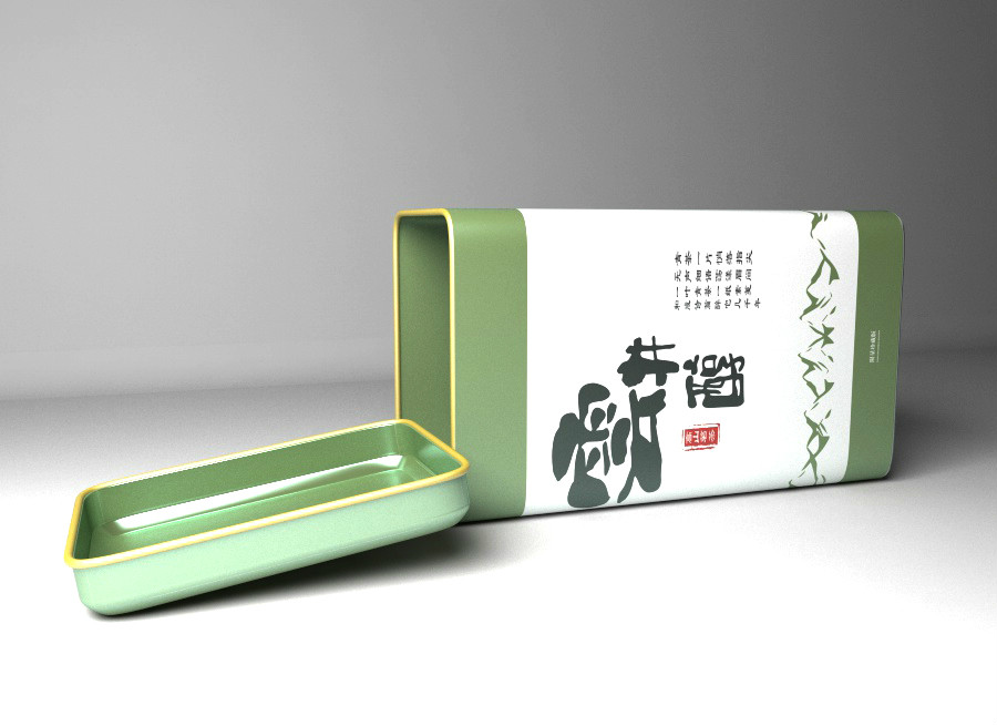 清新古樸茶葉包裝設(shè)計，簡潔大氣茶葉包裝設(shè)計