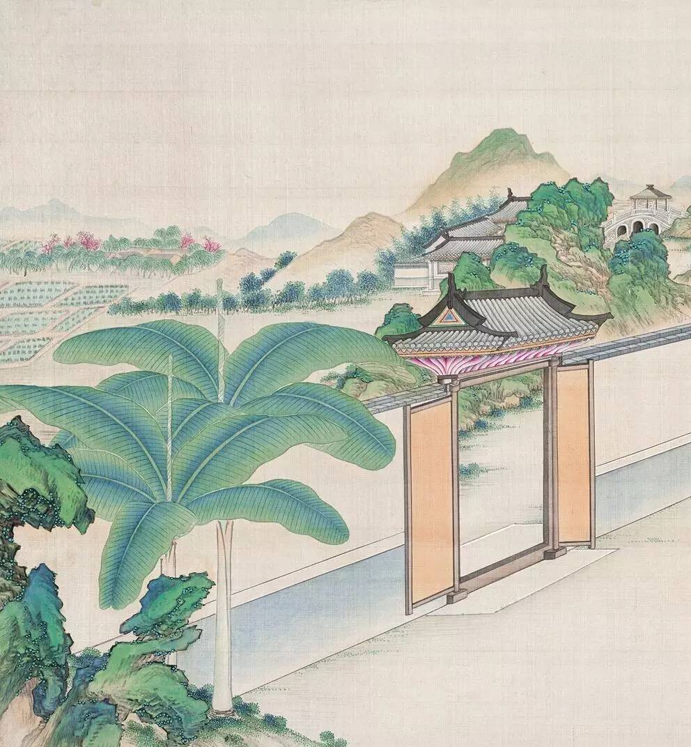 庭院深深，佳人依在
