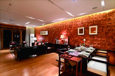金沙西園，新中式會(huì)舍裝修設(shè)計(jì)