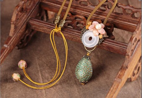 芳華如夢(mèng)項(xiàng)鏈，別致典雅項(xiàng)鏈?zhǔn)罪? /></a></div><a href=