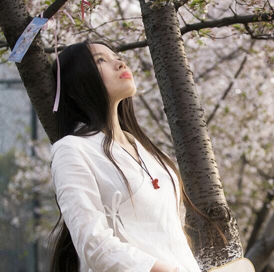 兩款復(fù)古亞麻民國風(fēng)漢服，白色簡約中式漢服