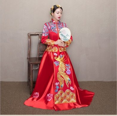 復古典雅秀禾服，時尚中式禮服新娘禮服