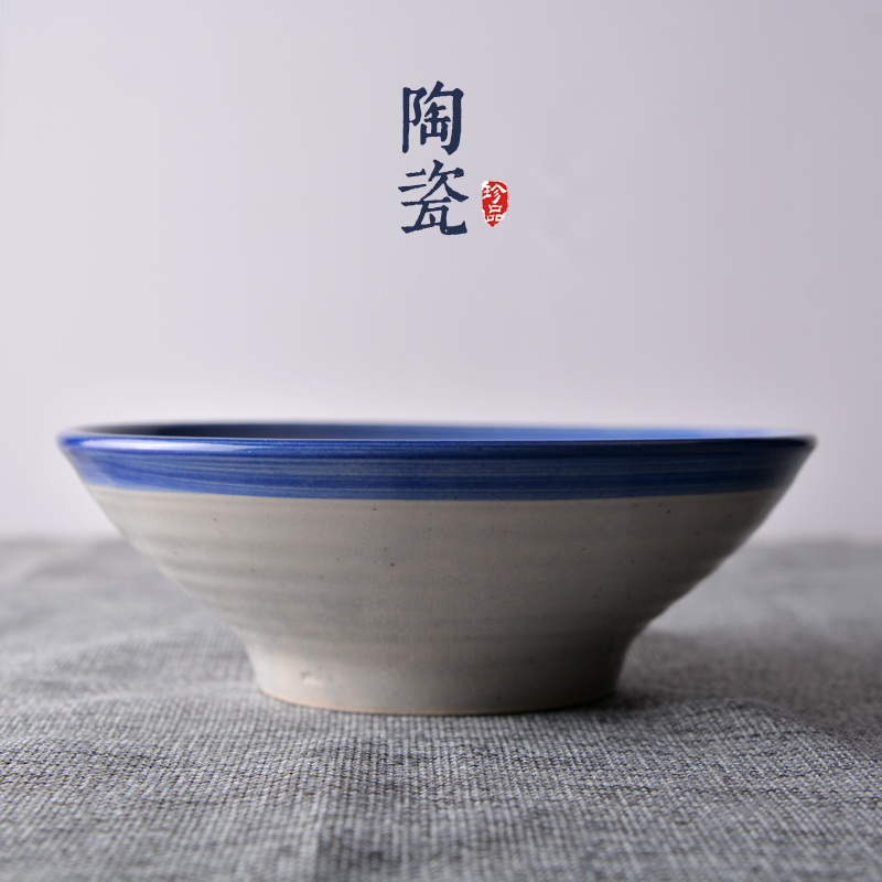 風格各異的陶瓷斗笠碗，簡約大氣陶瓷碗