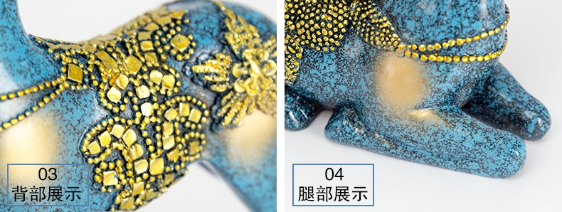 空靈優(yōu)雅，福壽福祿雙至的鹿型青銅器工藝品