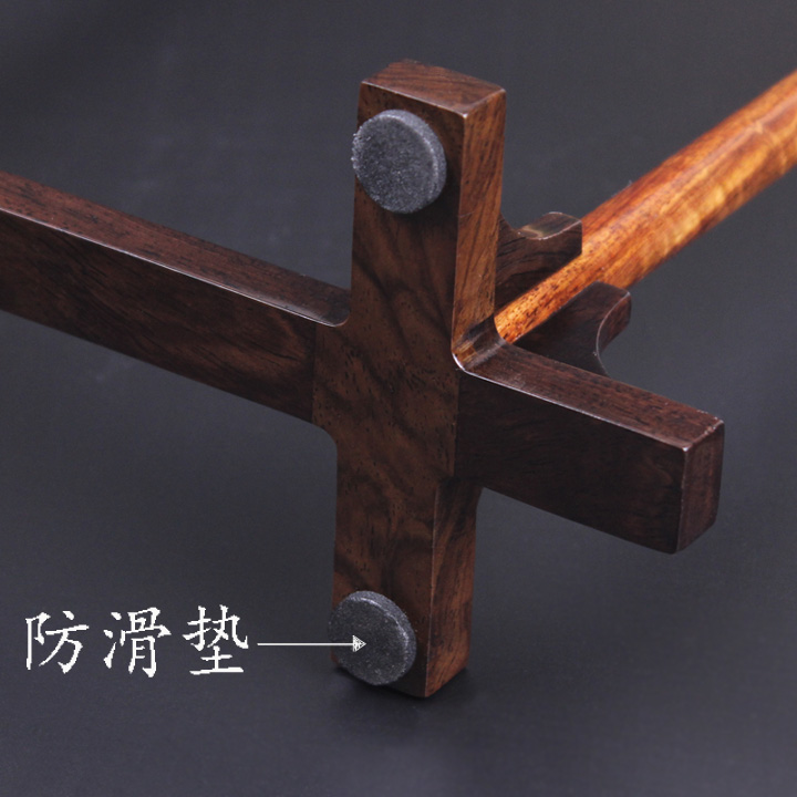 簡(jiǎn)約花梨木筆掛筆架，實(shí)木書(shū)法用品