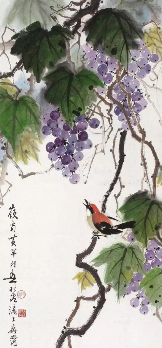 美人如葡萄，秀美如國畫！