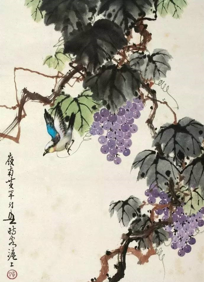 美人如葡萄，秀美如國畫！