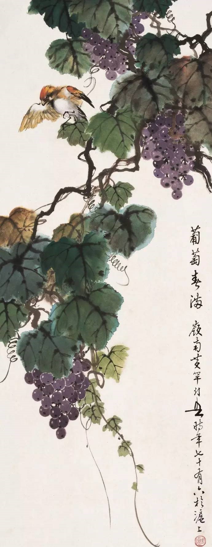 美人如葡萄，秀美如國畫！
