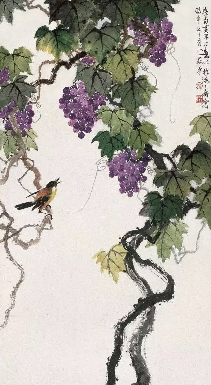美人如葡萄，秀美如國畫！