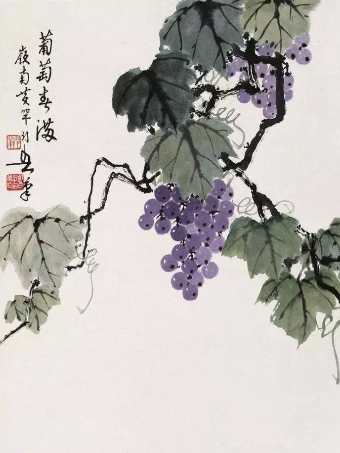 美人如葡萄，秀美如國畫！