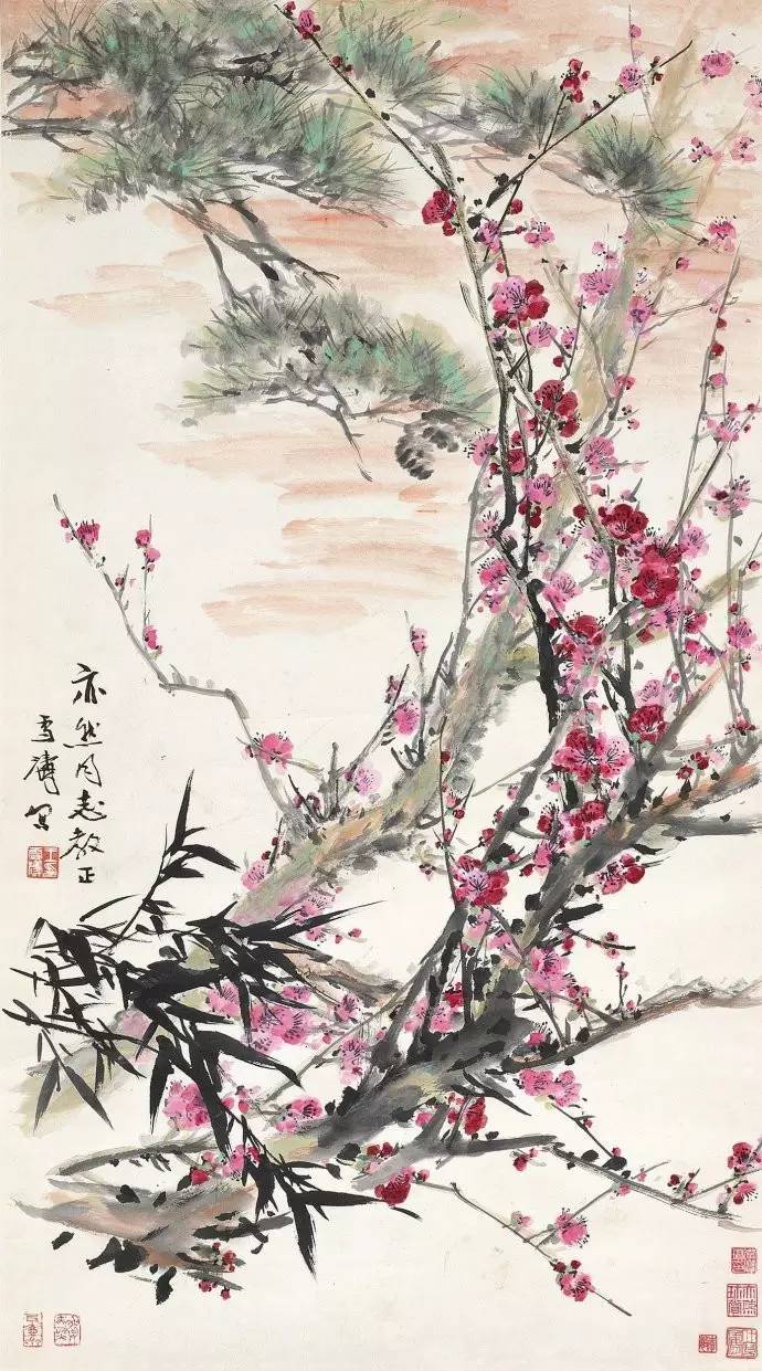 王雪濤國畫作品：28幅精品畫梅美極了！