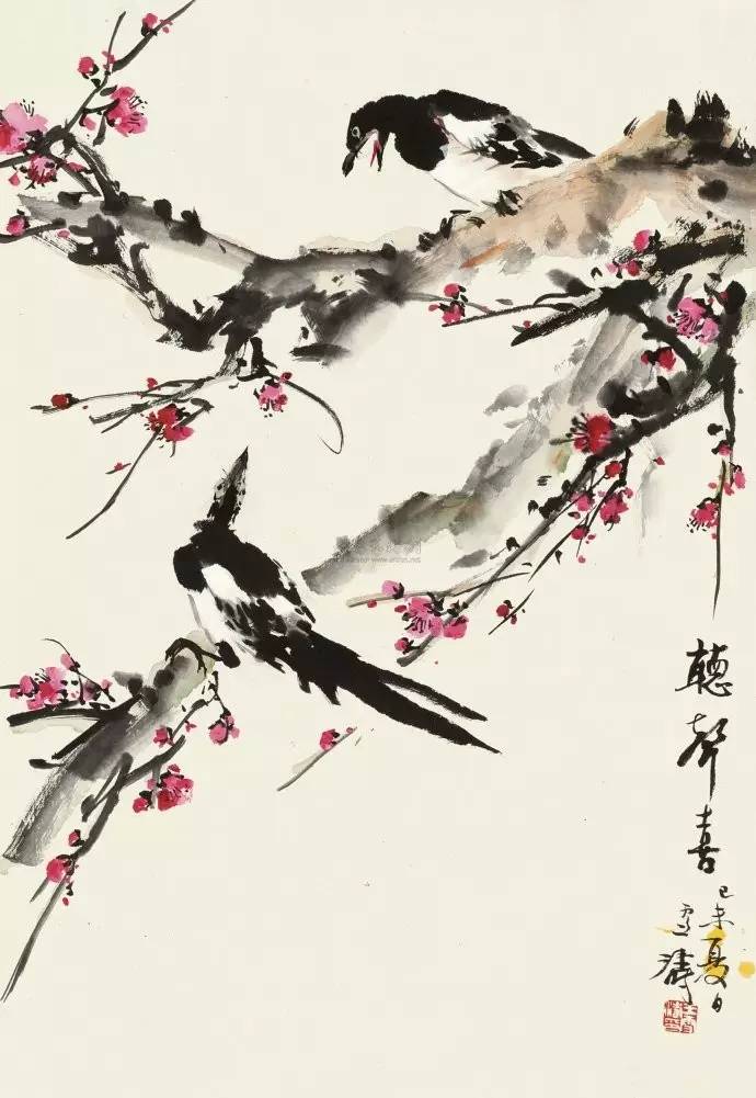 王雪濤國畫作品：28幅精品畫梅美極了！