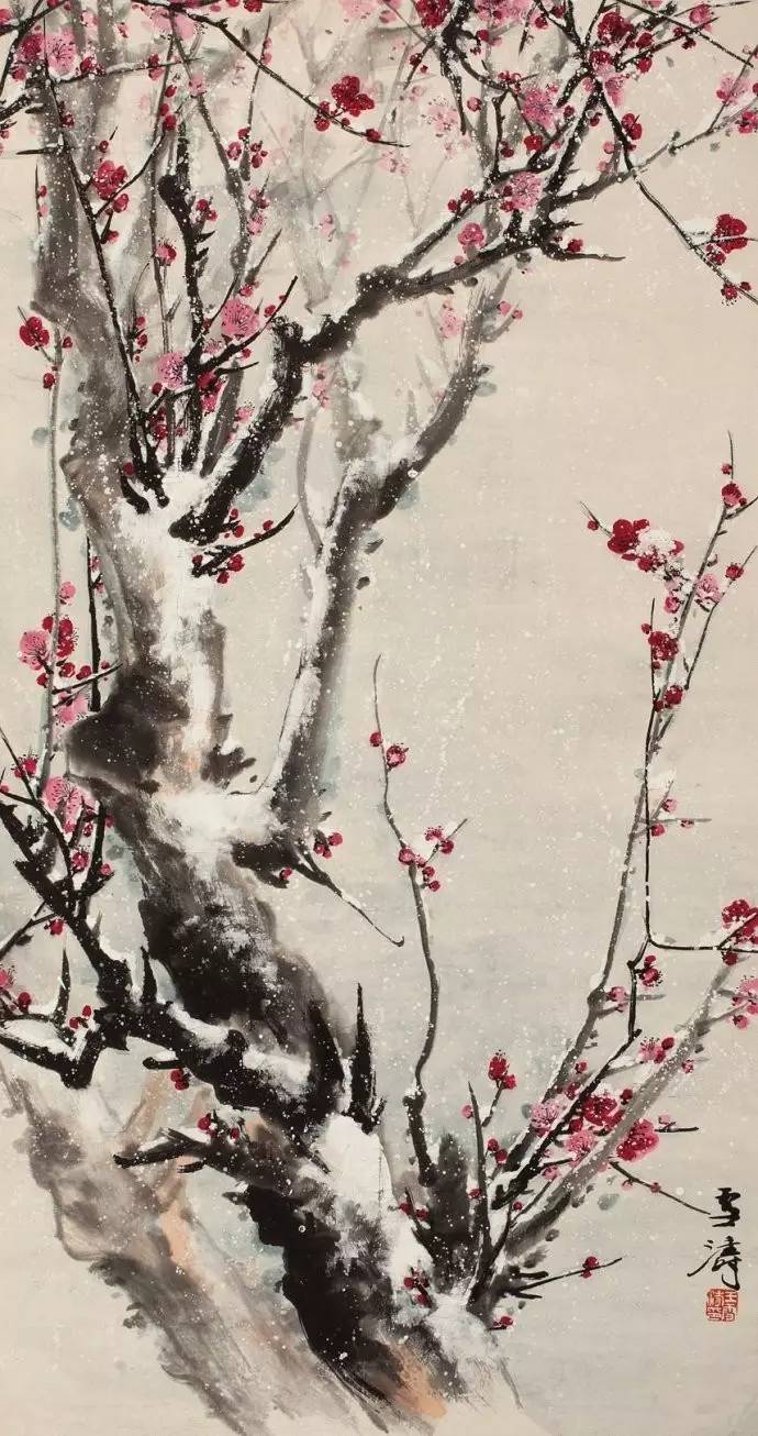 王雪濤國(guó)畫作品：28幅精品畫梅美極了！