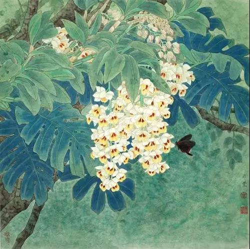 中國(guó)畫欣賞：驚艷唯美蘭花圖