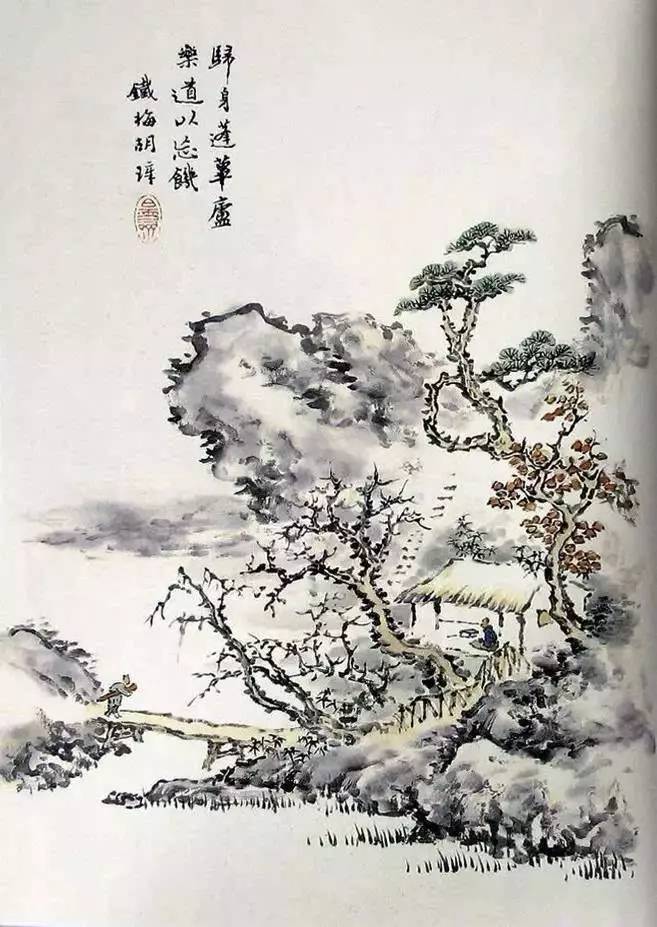 《芥子園畫譜》山水集合，精選賞析！