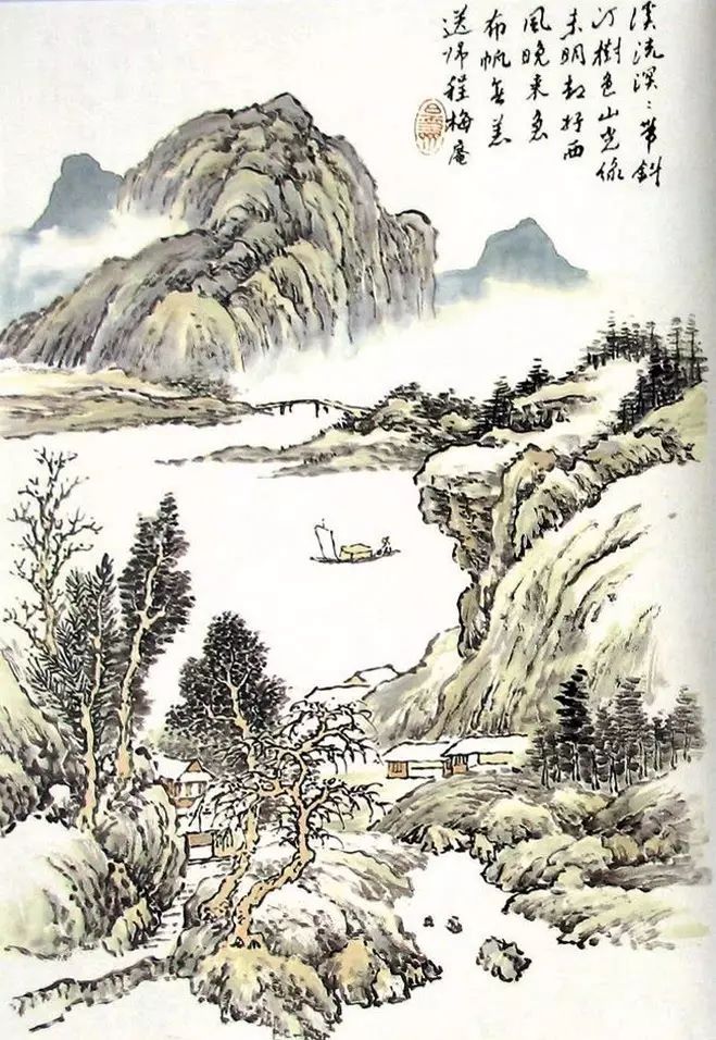 《芥子園畫譜》山水集合，精選賞析！