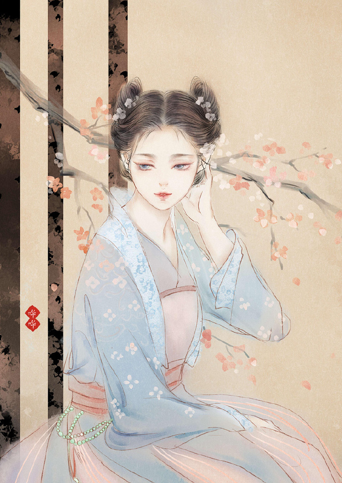 高清美麗古風(fēng)女子圖集，驚艷唯美古風(fēng)圖片欣賞
