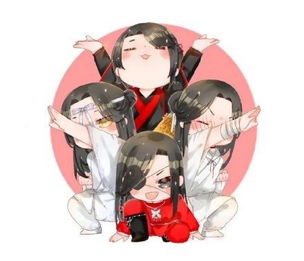 《魔道祖師》古風圖片，超萌Q版人物壁紙圖集