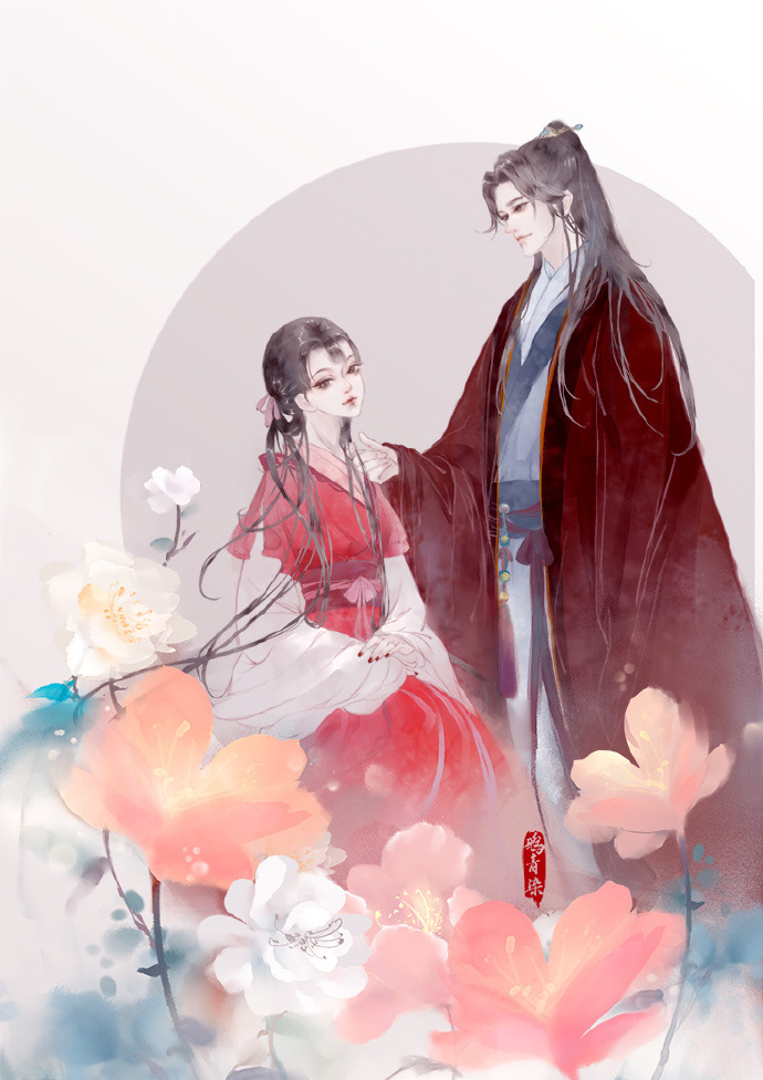 高清古風(fēng)情侶圖集(52張)，超恩愛甜蜜的古風(fēng)圖片