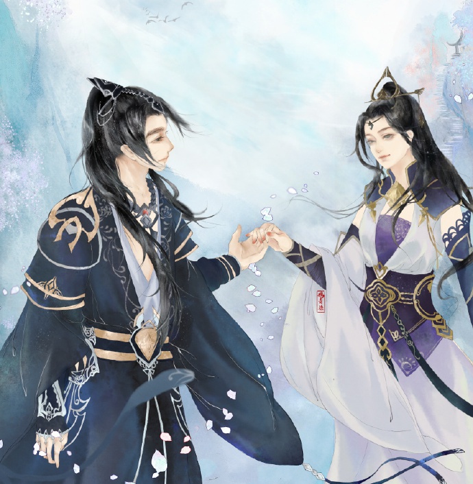 高清古風(fēng)情侶圖集(52張)，超恩愛甜蜜的古風(fēng)圖片