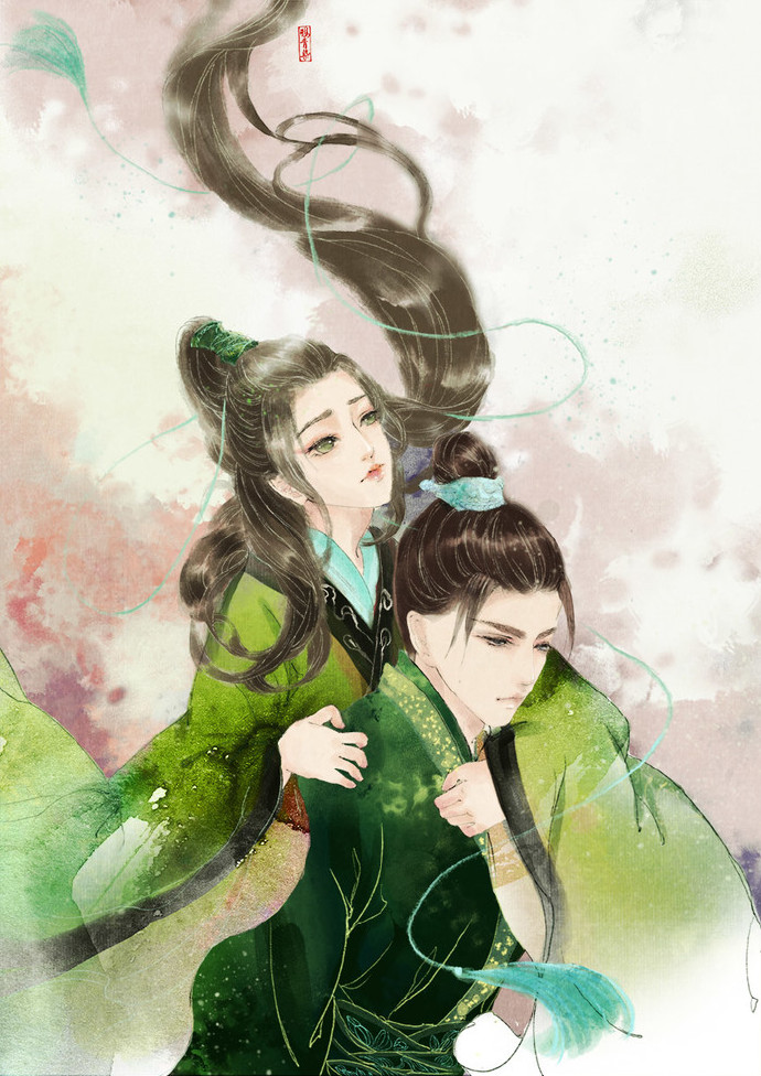 高清古風(fēng)情侶圖集(52張)，超恩愛甜蜜的古風(fēng)圖片