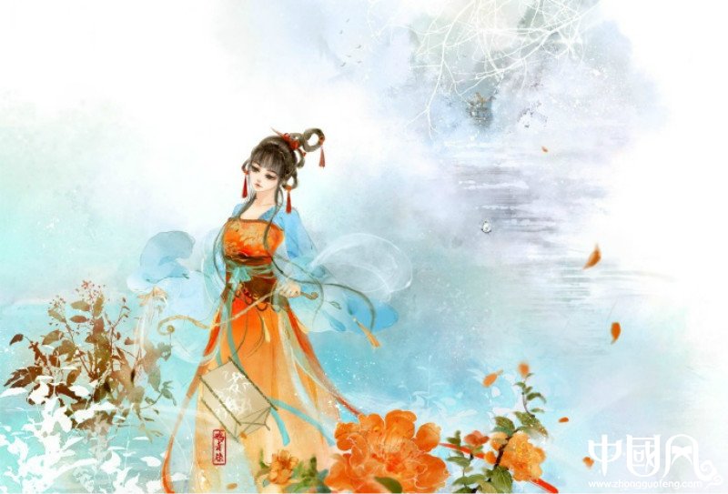 迷人的古風(fēng)圖片女子，超美古風(fēng)女子圖集(47張)