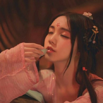 文藝清新女生頭像，唯美古風真人頭像