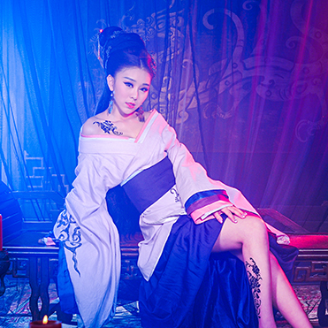 性感妖嬈女生頭像，唯美古風(fēng)真人頭像