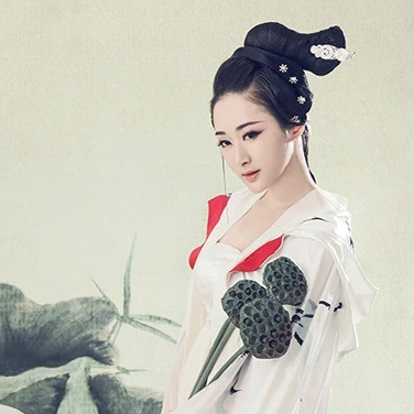 清新藕風(fēng)輕女生頭像，唯美古風(fēng)真人頭像