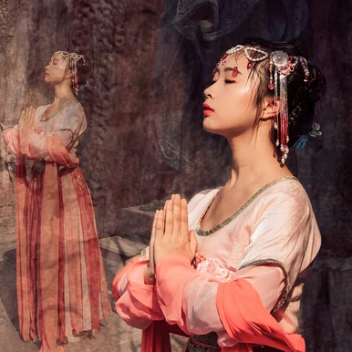 浮世年華少女頭像，唯美古風(fēng)真人頭像