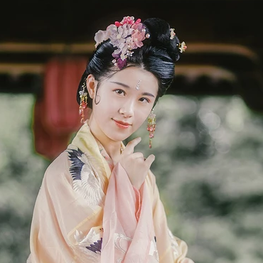 花樣年華女子頭像，唯美古風(fēng)真人頭像