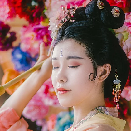 花樣年華女子頭像，唯美古風(fēng)真人頭像