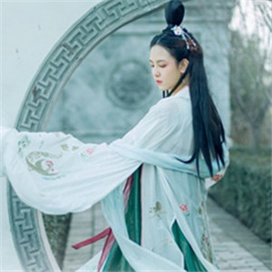 竹青風(fēng)悠女子清雅古風(fēng)頭像，唯美女生真人頭像
