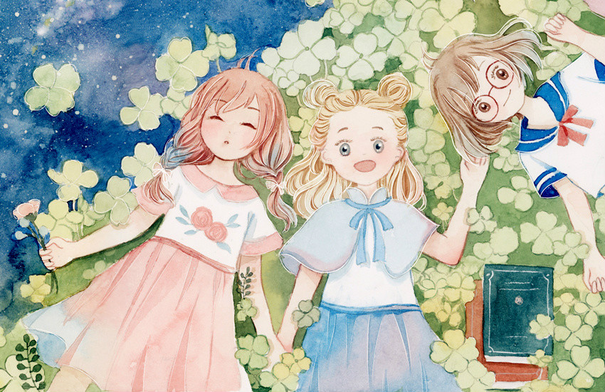 滿(mǎn)滿(mǎn)都是少女心·插畫(huà)欣賞