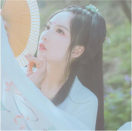 唯美真人古風頭像，女生頭像