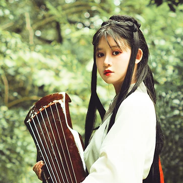 嬌艷彼岸花女生頭像，唯美古風(fēng)真人頭像